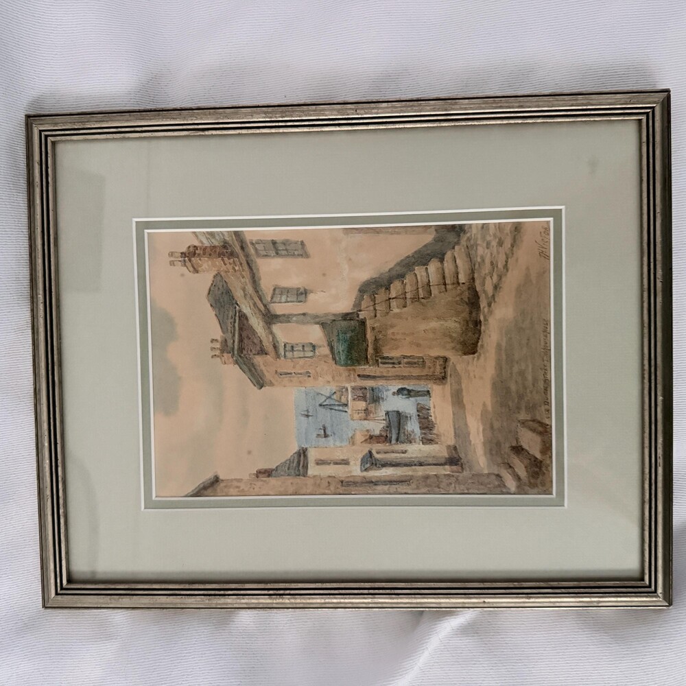 Vintage Rare Original Art T.H. Victor Cornwall Watercolor Paintings - Set of 3 F - Picture 8 of 15